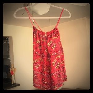 Flowy cropped shirt